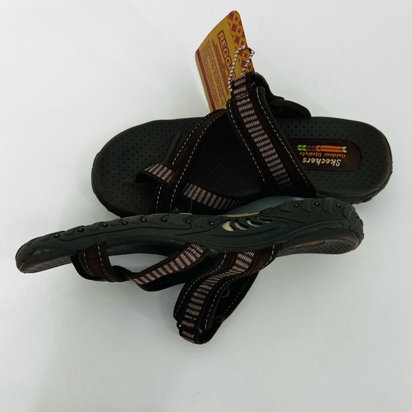 Skechers Reggaes Outdoor Active Lifestyle Waterproof Sandals Sz 7 - Picture 8 of 9
